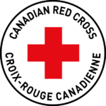 Canadian Red Cross logo with red cross and bilingual text