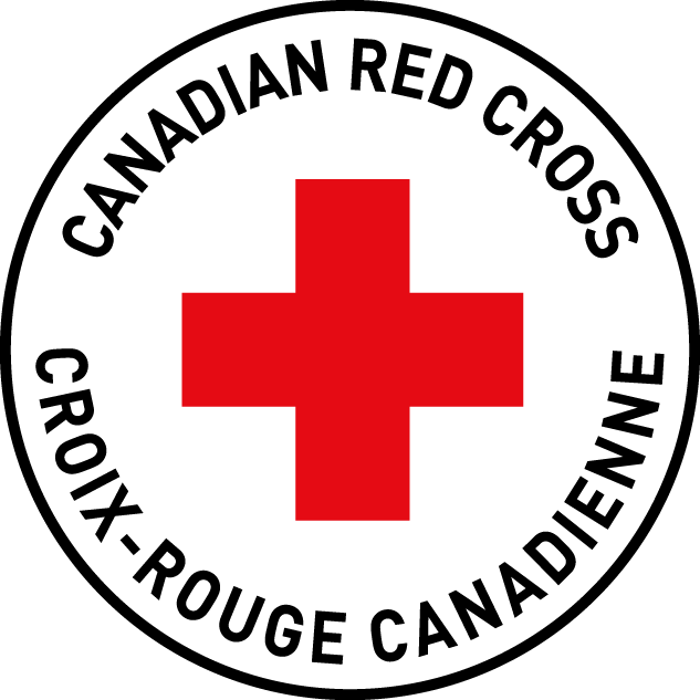 Canadian Red Cross logo with red cross and bilingual text